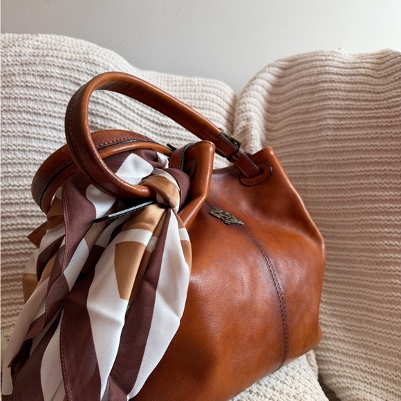 Luxurious Pratesi Firenze Italian Leather Collodi Small Tote Made in Italy - Picture 2 of 11